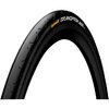 Continental Grand Prix 700x23C 23-622, faltbar, BlackChili, schwarz  Schwarz 28 Zoll x 23 mm, 23-622